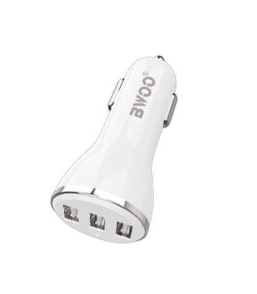 Cargador coche BWOO 3.4A Triple-USB