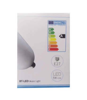 Bombilla Altavoz Bluetooth - BT-LED - Music Light