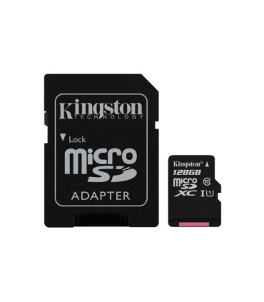 Kingston Tarjeta Memoria 128GB - Con adapatador