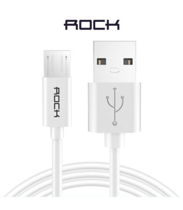 Cable Rock USB - micro USB - 200 cm (2 m) - Carga rápida 2A