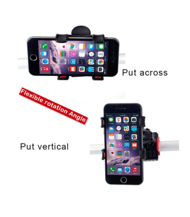 Soporte para smartphone en bicicleta - Giratorio 360º