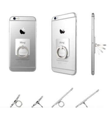 iRing Stent - Soporte universal de mano - Anillo rota 360º