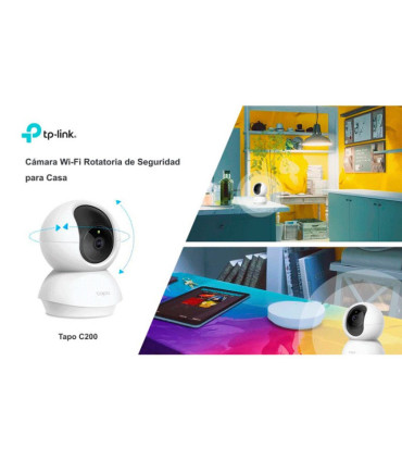 Cámara Wi-Fi Rotatoria Seguridad - TP Link - Tapo C200