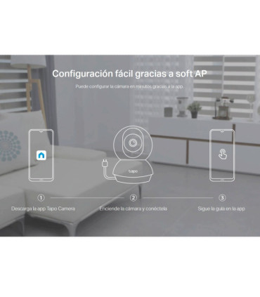 Cámara Wi-Fi Rotatoria Seguridad - TP Link - Tapo C200