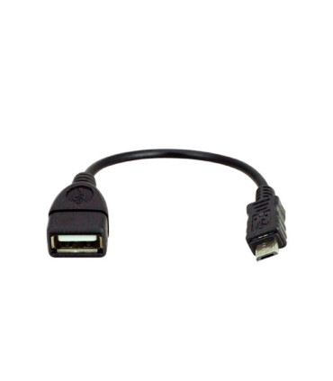 Adaptador OTG USB-A (hembra) - microUSB (macho)