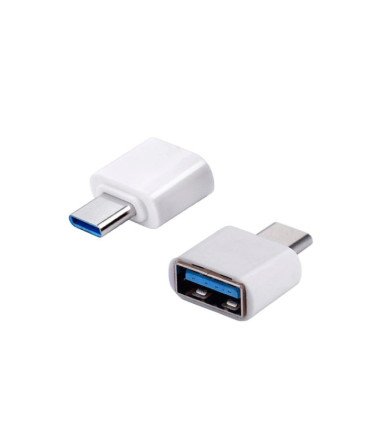 Adaptador OTG USB 3.0 a USB-C (USB-C hembra a USB-A macho)