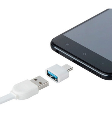 Adaptador OTG USB 3.0 a USB-C (USB-C hembra a USB-A macho)