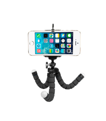 Trípode flexible octopus universal con soporte