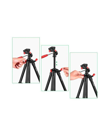 Trípode portátil universal plegable Zecti ZT-015 - Aluminio