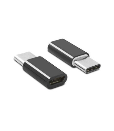 Adaptador micro USB (macho) a USB tipo C (hembra)