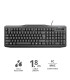 Teclado cableado clásico Trust - Classicline Keyboard
