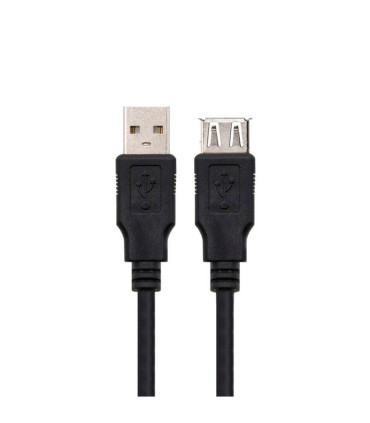 Cable USB 2.0, Tipo A/M-A/H, 1.8m (Macho/ Hembra)
