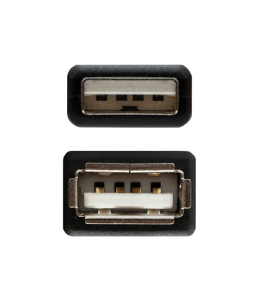 Cable USB 2.0, Tipo A/M-A/H, 1.8m (Macho/ Hembra)