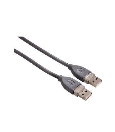 Cable USB 2.0 Hama, Conector A - Conector A, 480Mbps, 1,8M