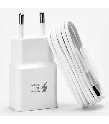 Cargador de red Samsung Travel Adapter EP-TA20EWE + cable micro USB 2A - 15W