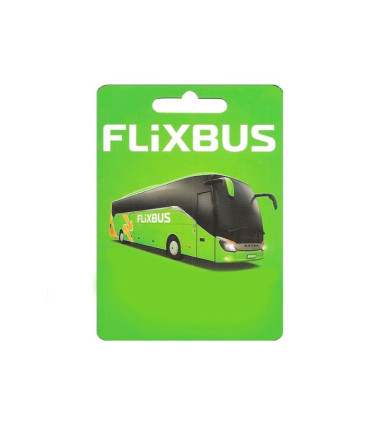 Código canjeable en Flixbus - Transporte en autobús de larga distancia