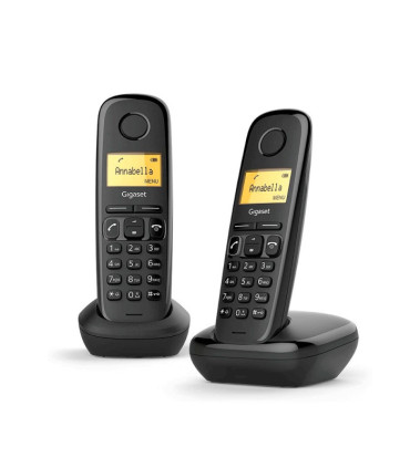 Gigaset A170 Dúo - Agenda, rellamada, pantalla iluminada