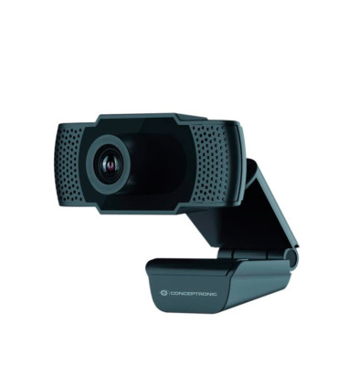 Webcam con micrófono Conceptronic - Resolución 1080p Full HD