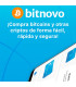 Código digital canjeable en Bitnovo - Entre 25 y 100 euros - Compra criptomonedas