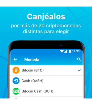 Código digital canjeable en Bitnovo - Entre 25 y 100 euros - Compra criptomonedas