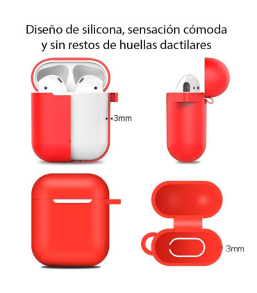 Funda de silicona para audífonos Apple iPods (No original)