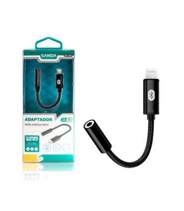Adaptador Lightning a Jack 3,5mm por Bluetooth - SD-1342