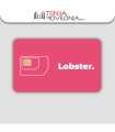 Tarjeta SIM prepago Lobster - Llamadas y SMS ilimitados + 4G - Cobertura Movistar