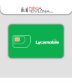 Tarjeta SIM prepago Lycamobile - con saldo- 4G - cobertura Yoigo y Orange
