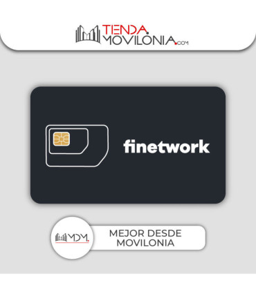 Tarifas móviles de Finetwork - Llamadas, SMS y 4G acumulable y compartible - Cobertura Vodafone