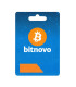 Código digital canjeable en Bitnovo - Entre 25 y 100 euros - Compra criptomonedas