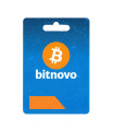 Código digital canjeable en Bitnovo - Entre 25 y 100 euros - Compra criptomonedas