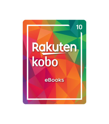 Código digital canjeable en Rakuten Kobo - Saldo para comprar ebooks y audiolibros