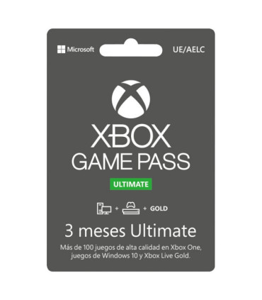 Suscripción de 1 o 3 meses a Microsoft XBOX Game Pass Ultimate - Juegos para consola o nube