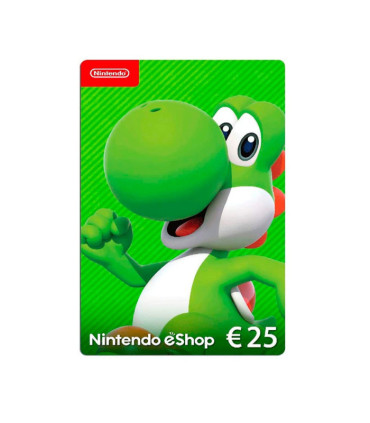 Código digital canjeable por saldo para comprar en Nintendo eShop
