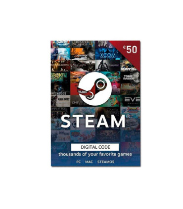 Código digital canjeable en Steam - Saldo para comprar juegos para ordenador