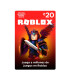 Código digital canjeable por Robux para comprar juegos en Roblox -  Incluye un objeto virtual gratis