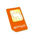 Tarjeta SIM prepago de Simyo - Llamadas y 4G - Cobertura Orange