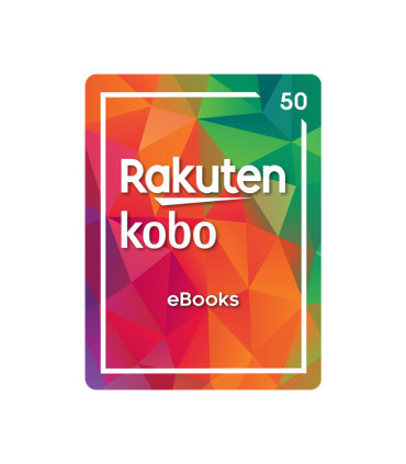Código digital canjeable en Rakuten Kobo - Saldo para comprar ebooks y audiolibros