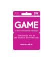 Tarjeta regalo de 25 euros para comprar en tiendas GAME y su web