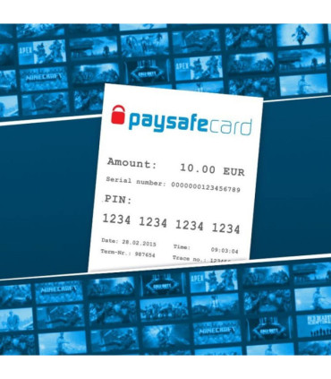 Código digital canjeable en Paysafecard - Entre 5 y 100 euros