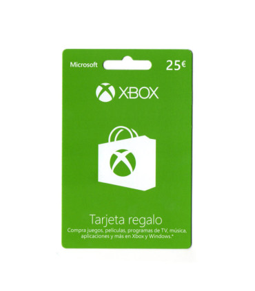 Código digital canjeable por saldo en Microsoft XBOX - Juegos, películas, música, aplicaciones...