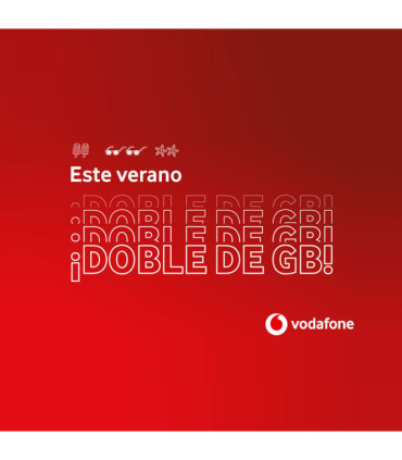 Tarjeta SIM prepago de Vodafone - Tarifas por tallas - Llamadas y 4G/5G - GB acumulables