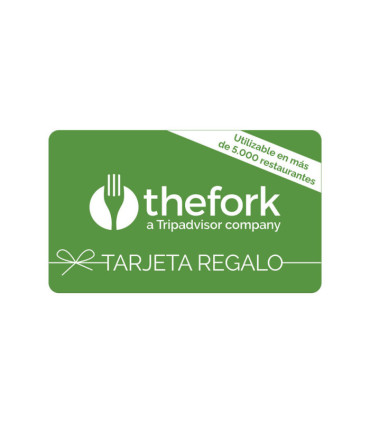 Código digital canjeable por saldo (25, 50 o 100€) en TheFork (antes El Tenedor) - Paga en más de 5.000 restaurantes
