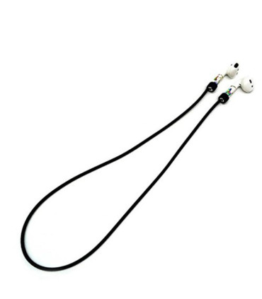 Cuerda de silicona antipérdida para auriculares inalámbricos