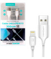 Cable APOKIN 300cm-USB/lighting -2.4A- 12W
