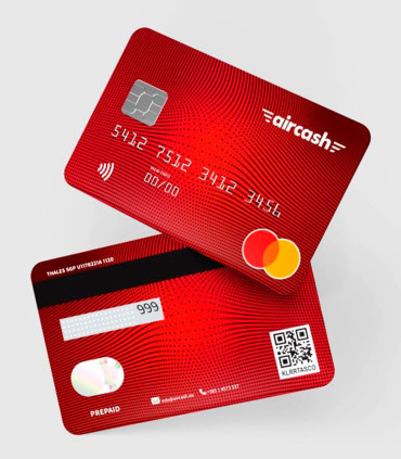 Tarjeta prepago Mastercard Aircash - Recargable con cupones Abon