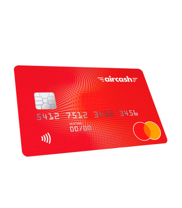 Tarjeta monedero prepago Mastercard de Aircash