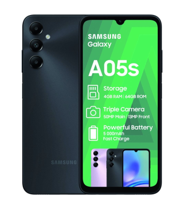 Smartphone Samsung Galaxy A05s - 6,7'' - 4 + 64GB - 50MP - 5.000mAh