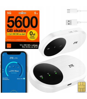 Router MiFi Zte U10 - WiFi 4G - Portátil