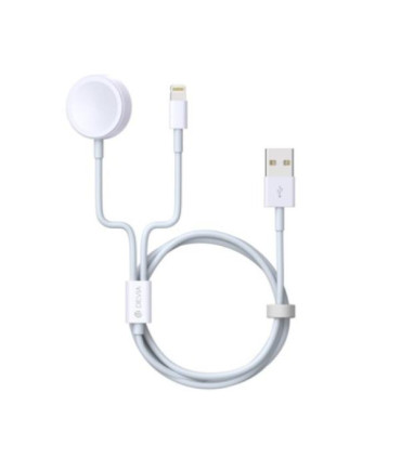 Cargador magnetico 2x1 - cargador de Iphone e iWatch